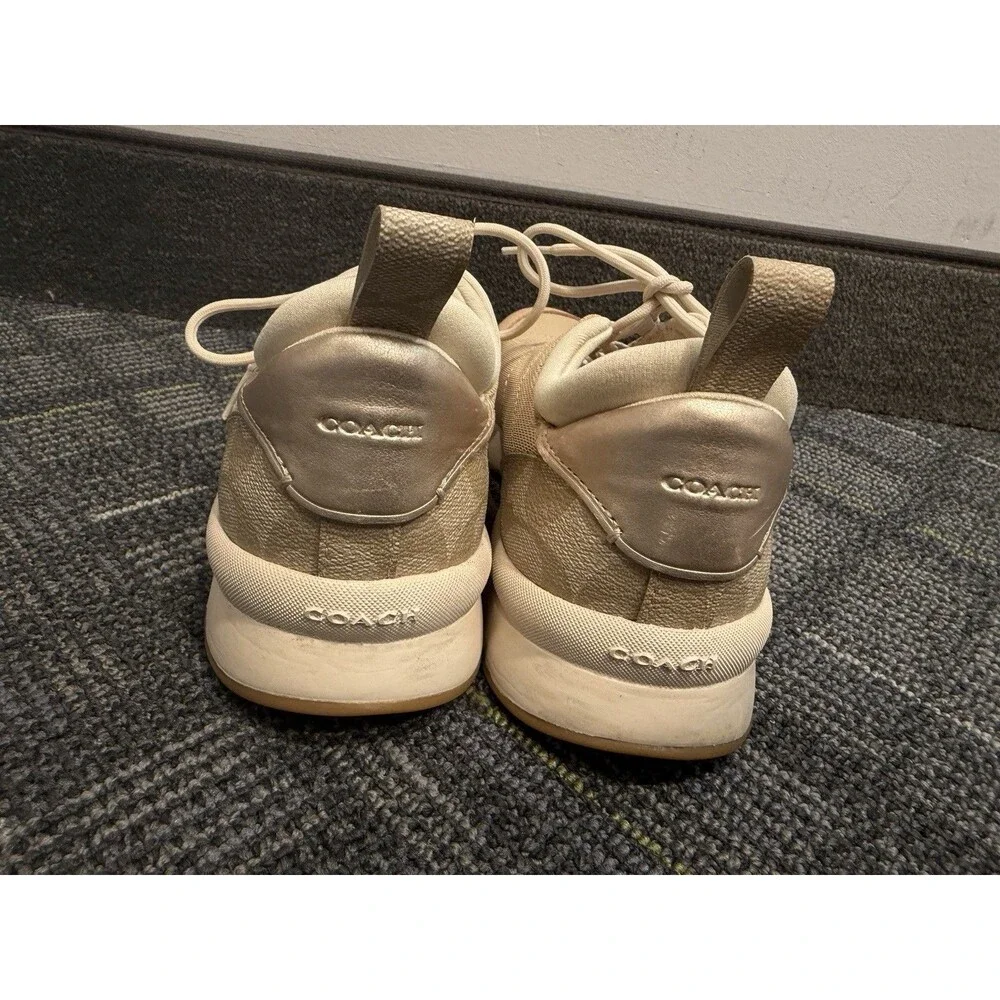 Women Coach Tan Sneaker Size 7